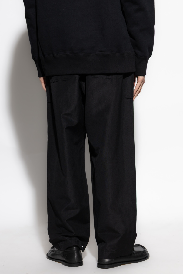 Black Trousers with fastenings Comme des Garçons Homme Plus